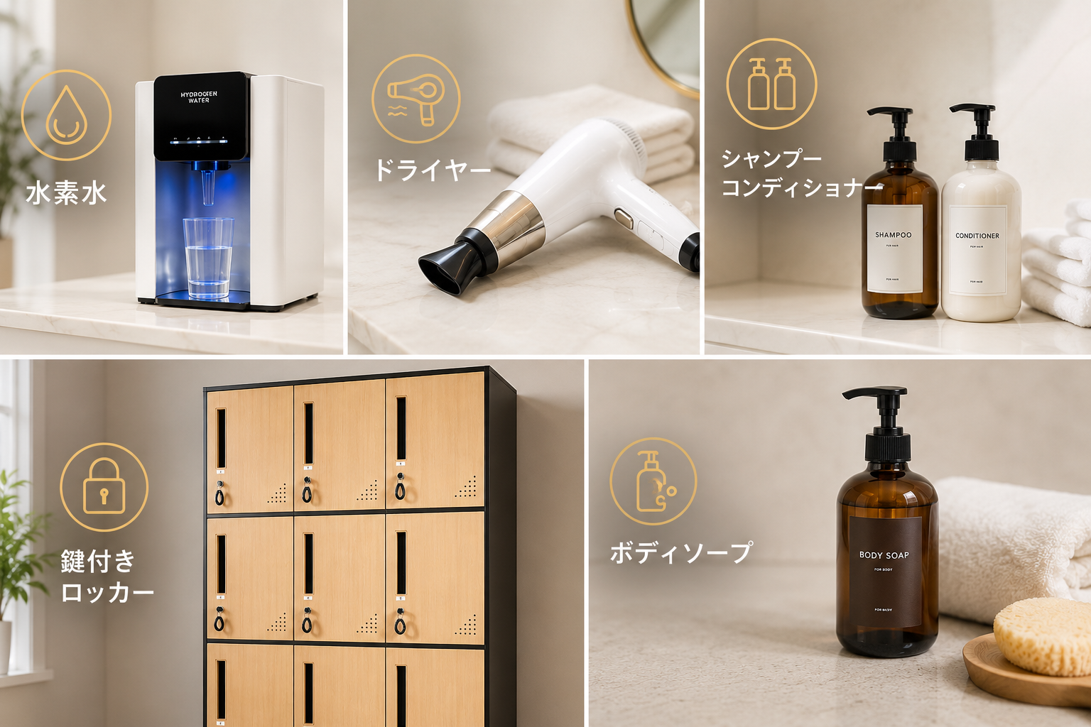 月会費内で利用できる充実のサービス